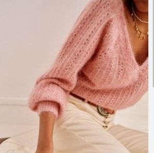 Sezane Rosa Jumper EUC